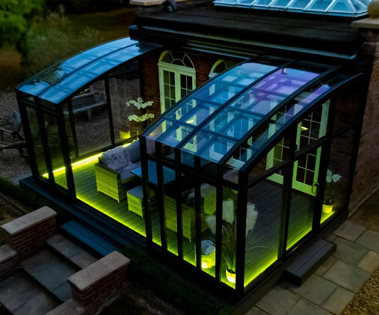 Retractable Roof Conservatory - Podservatory