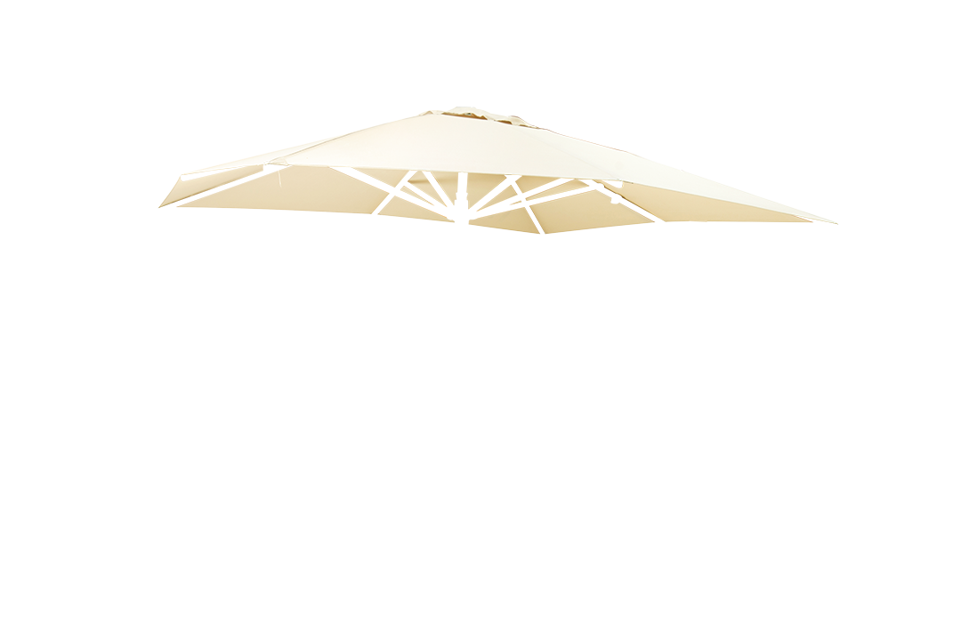 Bambrella Sirocco Side Wind Small Cantilever Parasol - Image 4