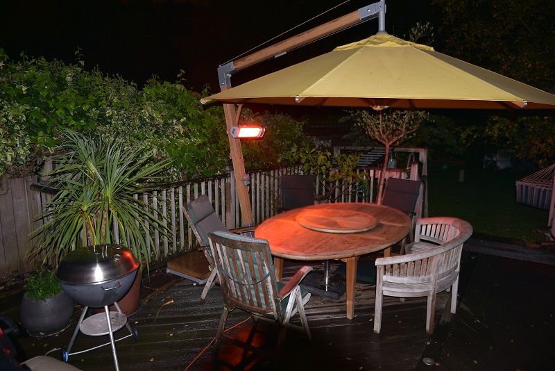 Bambrella Levante Side Wind Bamboo Parasol - Image 9