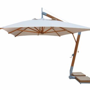 Bambrella Levante Side Wind Bamboo Parasol