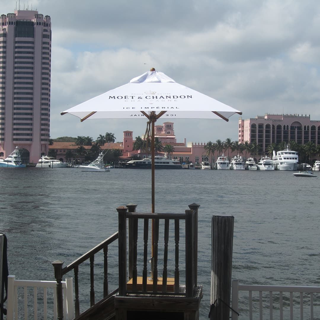 Bambrella Sirocco Bamboo Wooden Parasol - Image 10